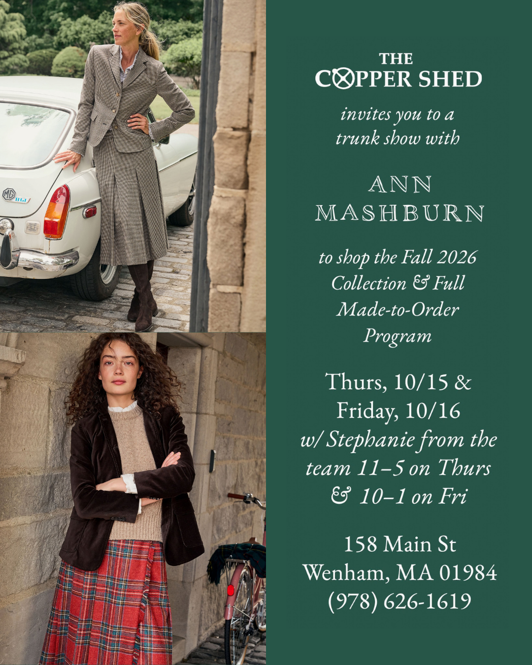 Ann Mashburn Trunk Show
