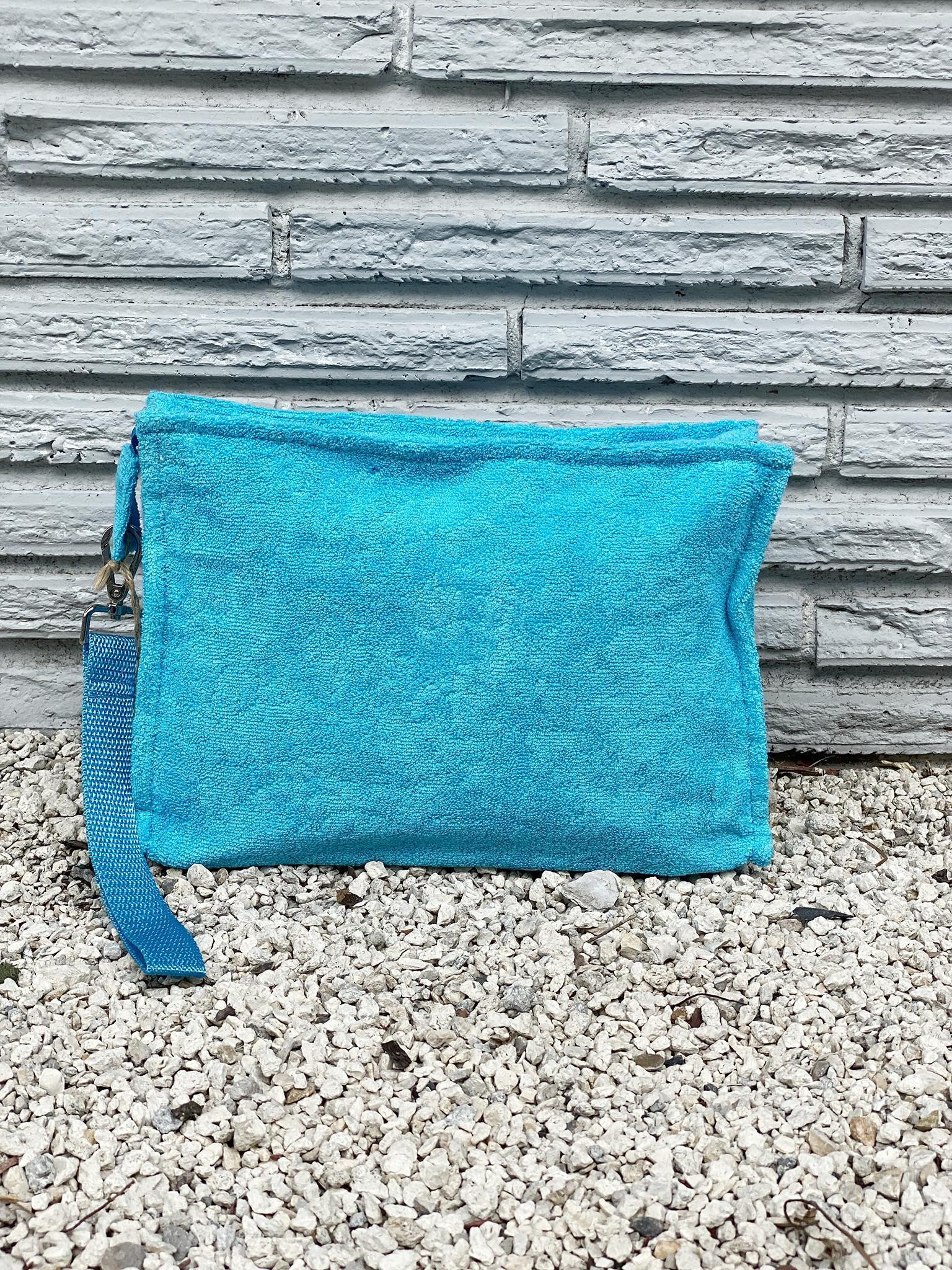 Terry Pouch Plastic Lined