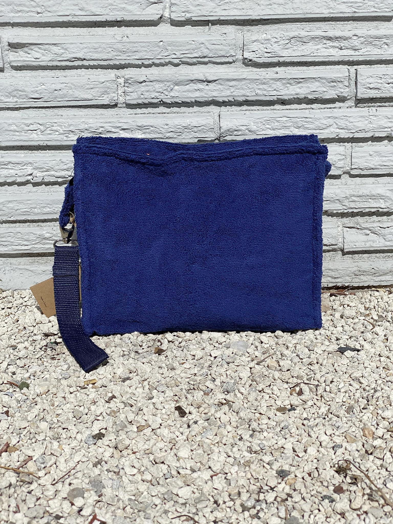 Terry Pouch Plastic Lined