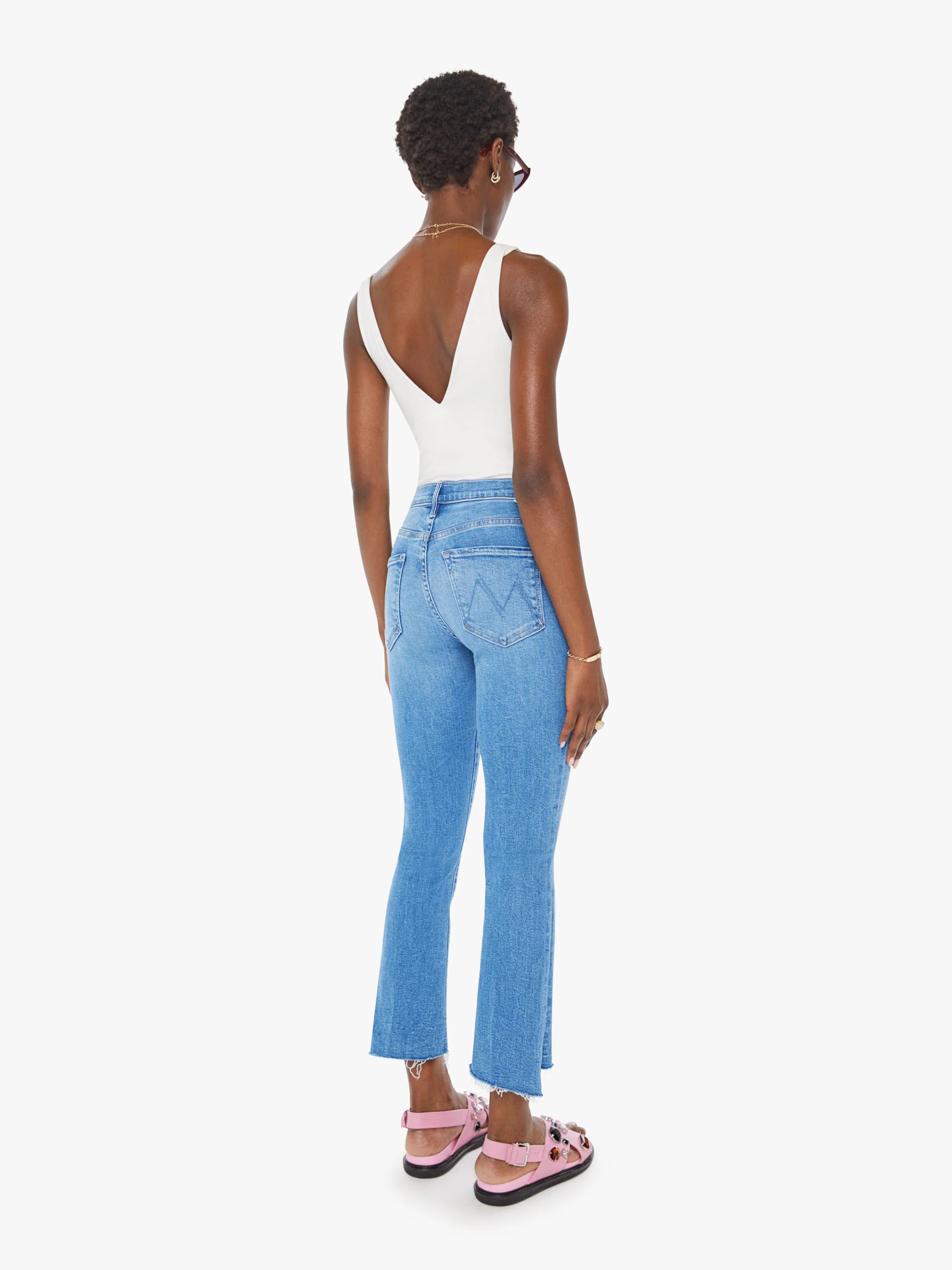 The Insider Crop Step Fray