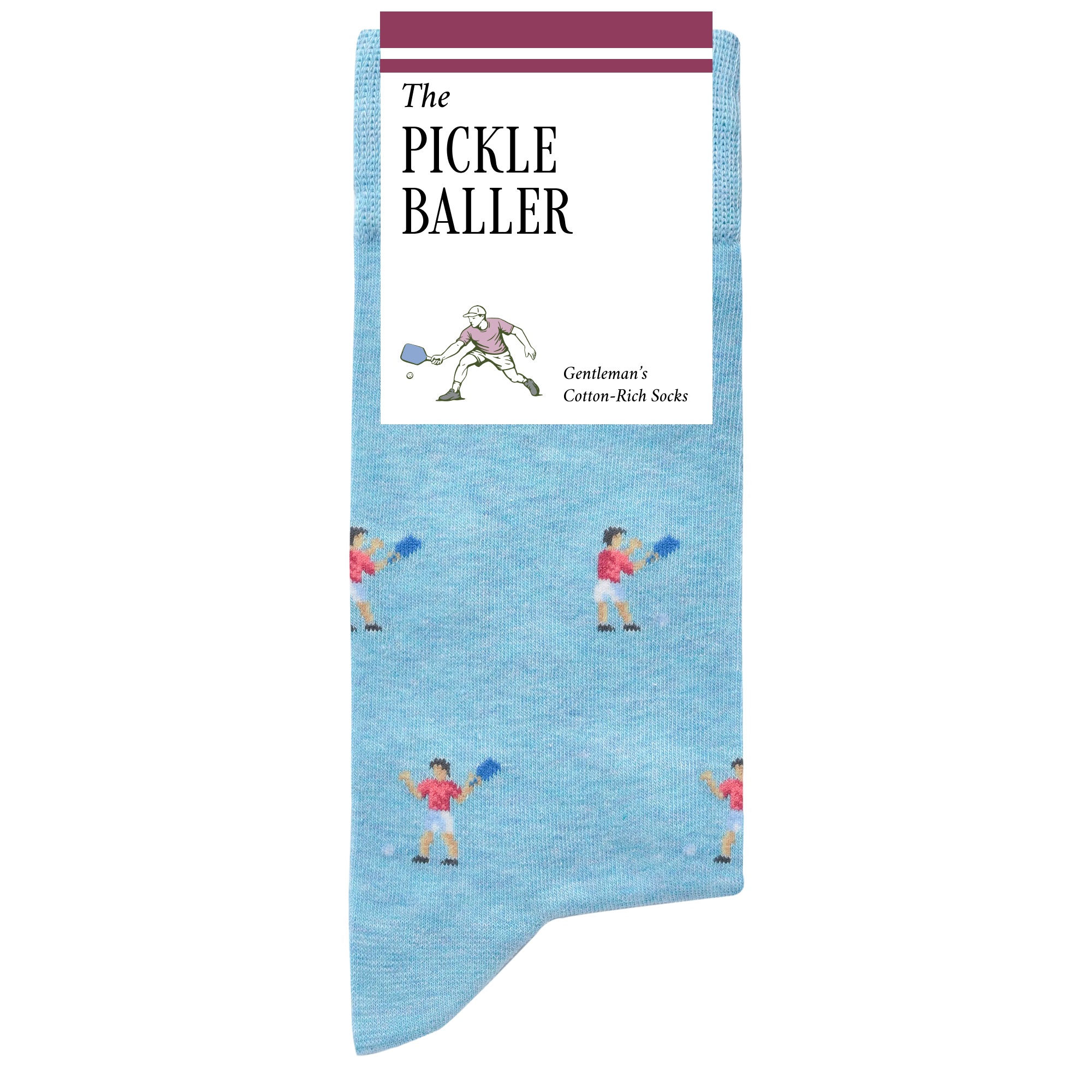 The Pickle Baller | Novelty Socks for Pickleball Fans