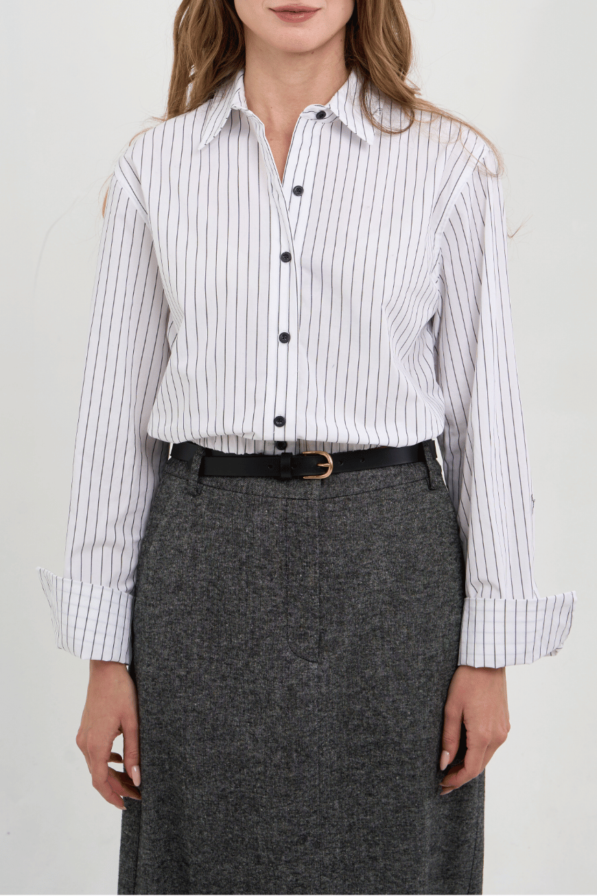 Noa Blouson Shirt in Stripe