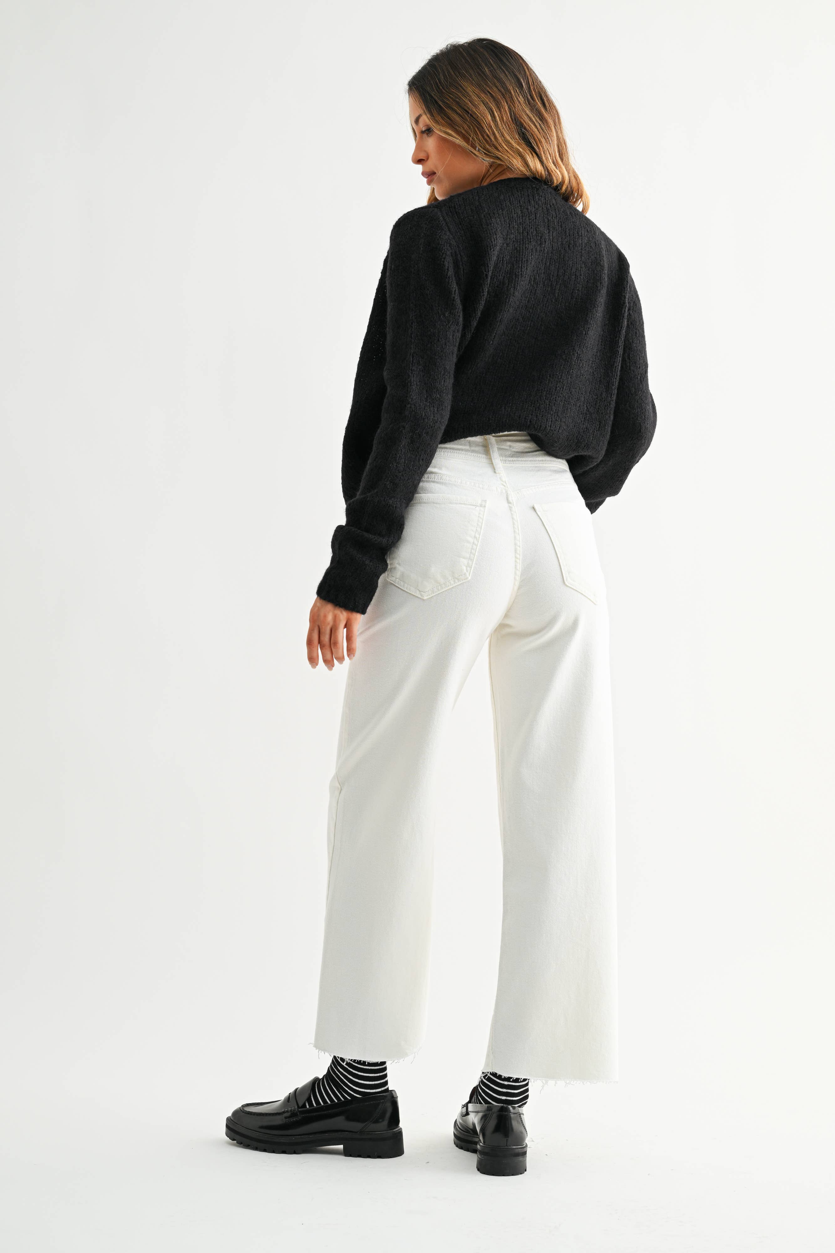 High Rise Utility Wide Leg