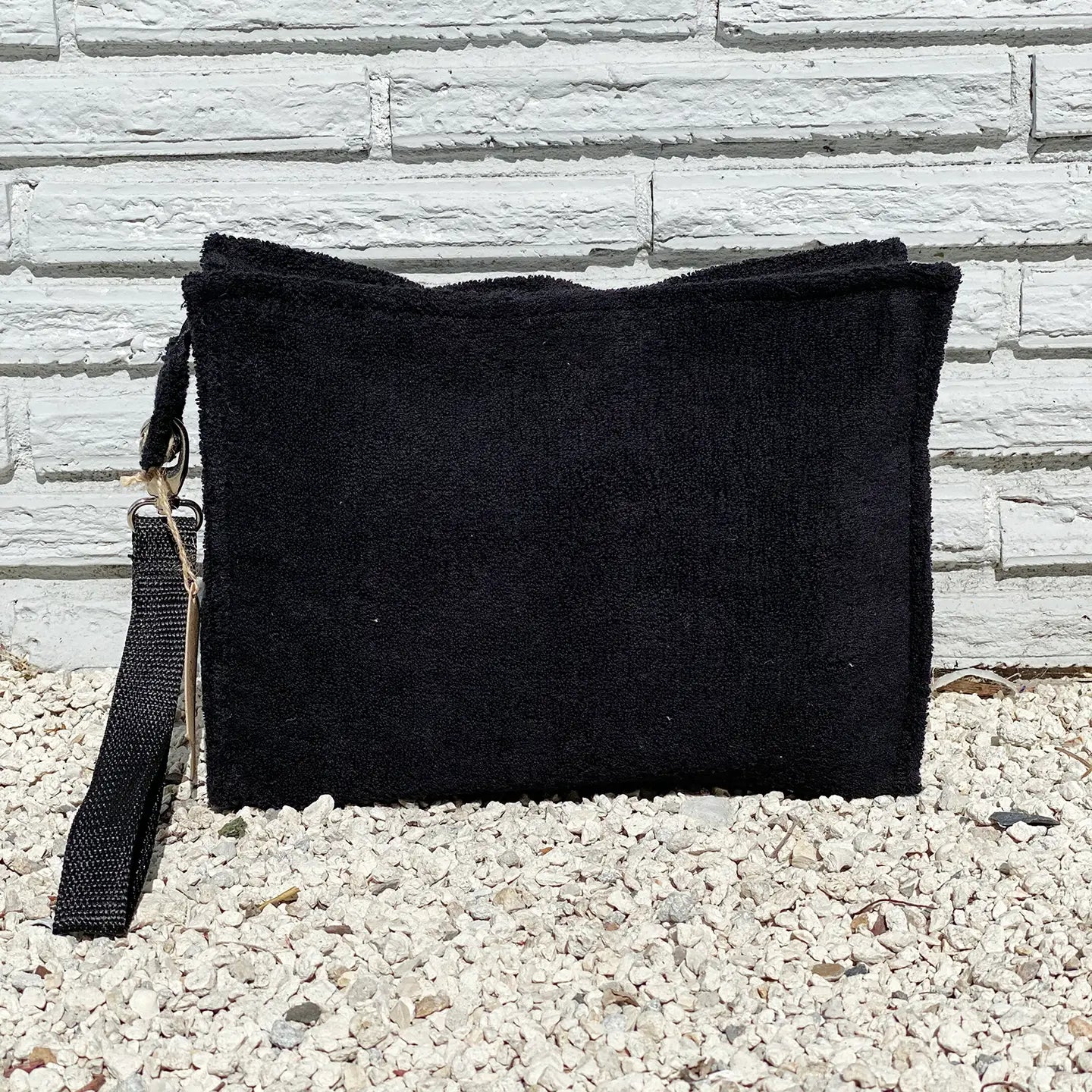 Terry Pouch Plastic Lined