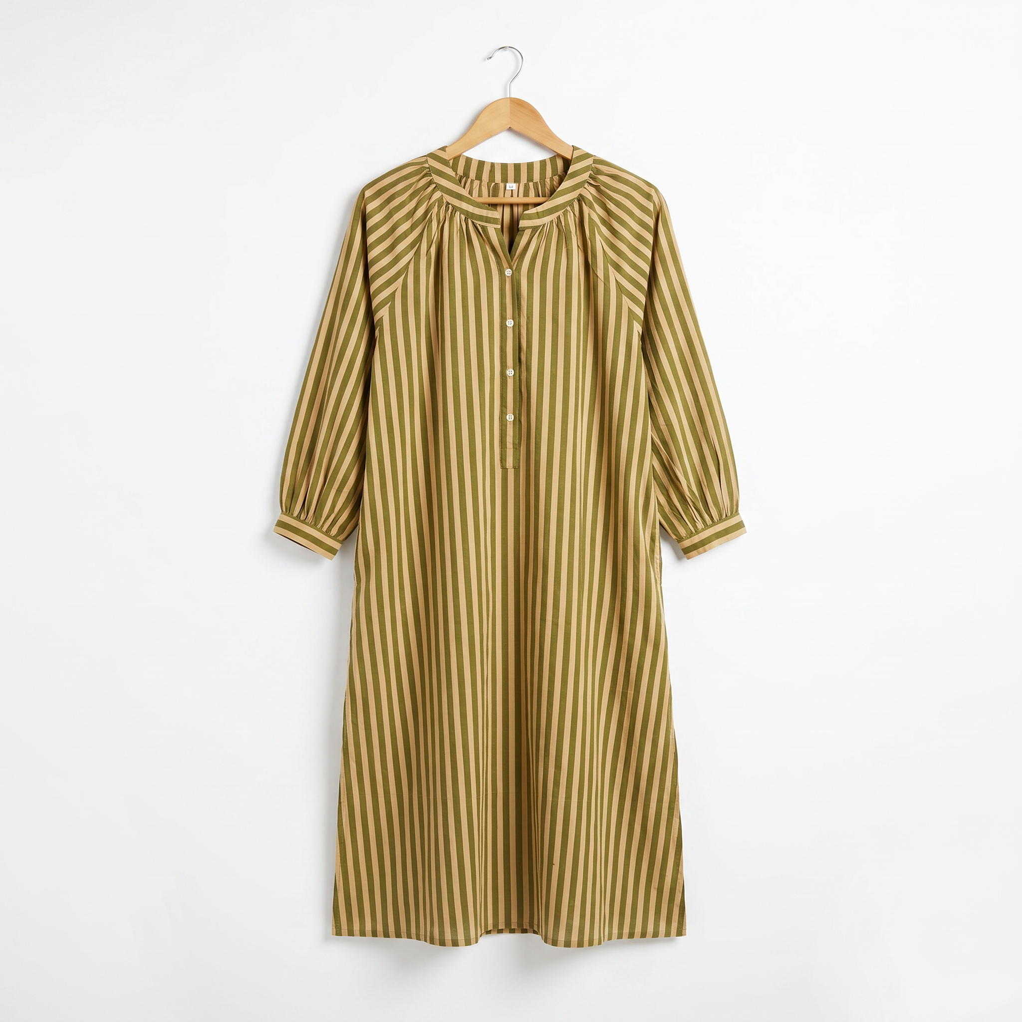 Green Stripe Dress