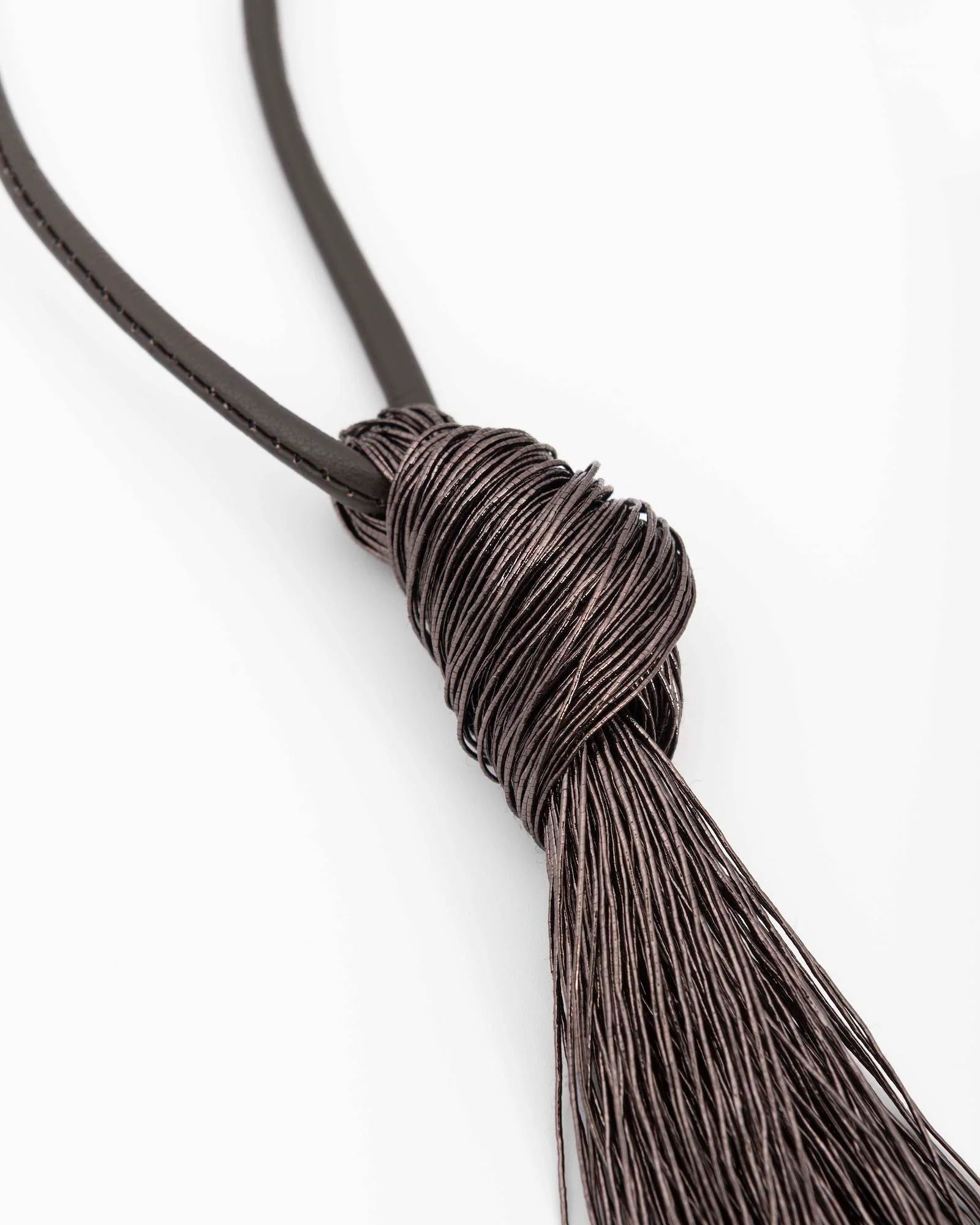 Long Fringed Necklace
