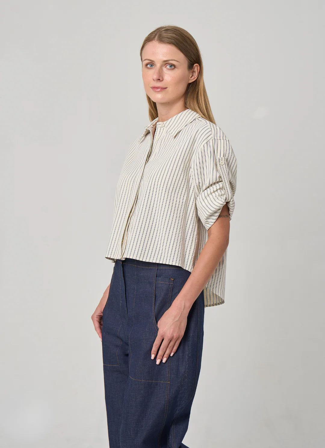 Alex Roll-Tab Sleeve Shirt