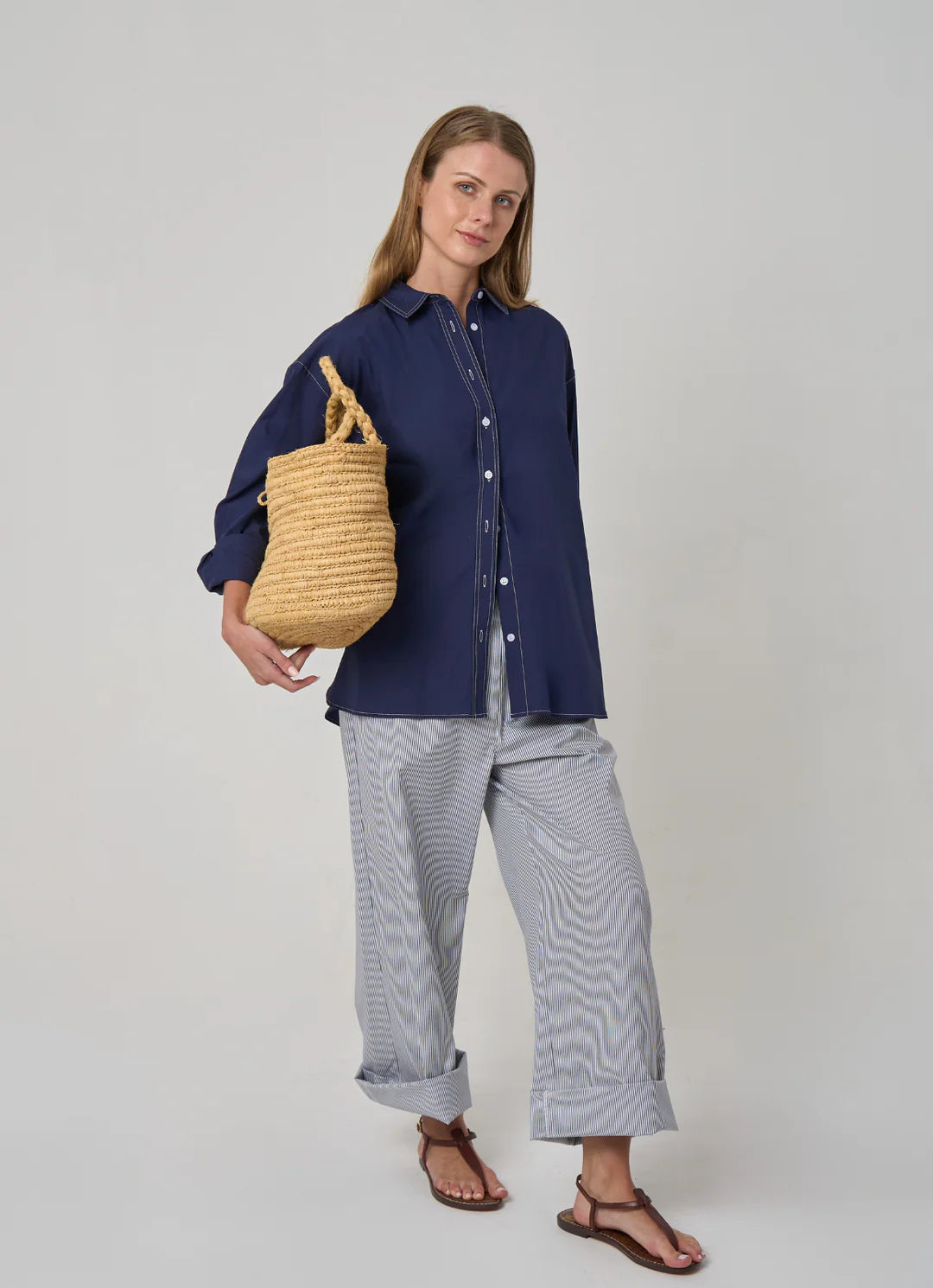Alyssa Drawstring in Cotton
