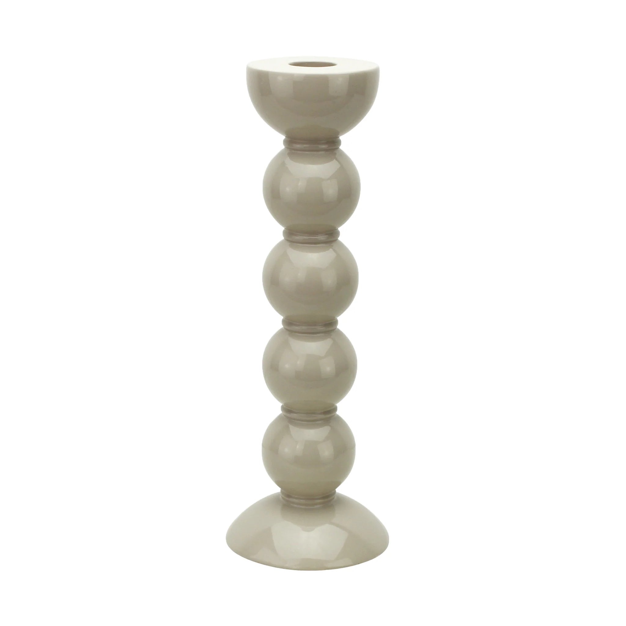 Tall Racing Bobbin Candlestick- 24cm