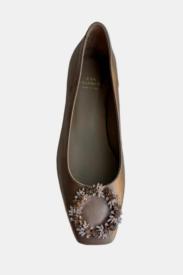 Embellished Buckle Shoe
