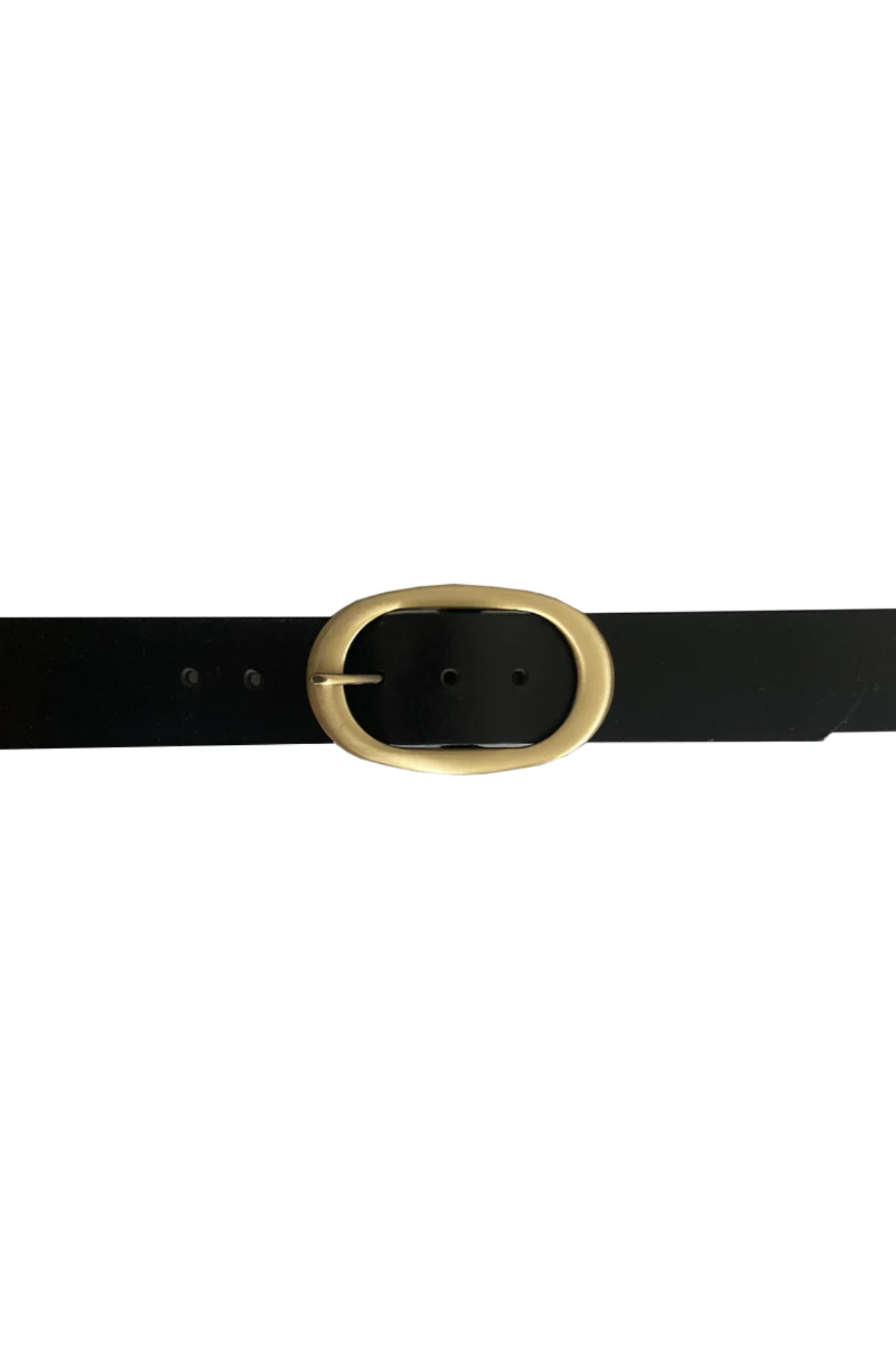 Kim-White-Classic-Oval-Belt-black