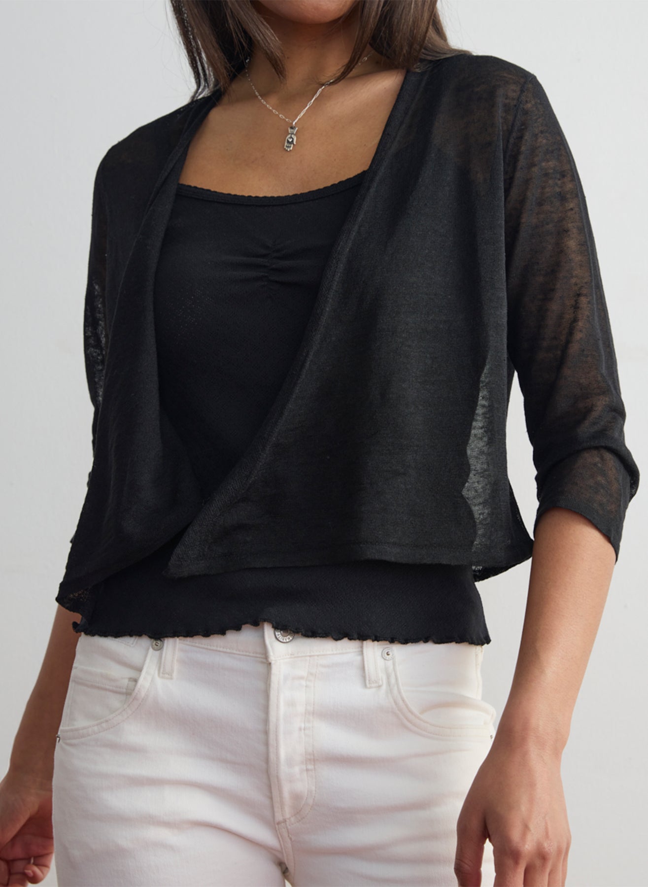 LINEN BALLET WRAP