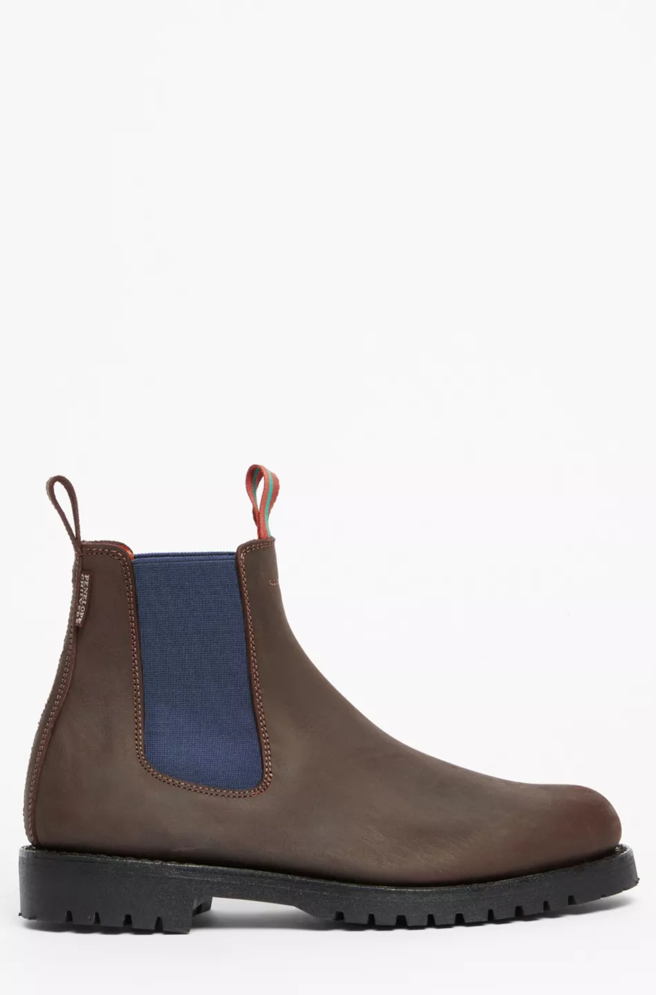 Penelope-Chilvers-Nelson-Mens-boot-brown-navy