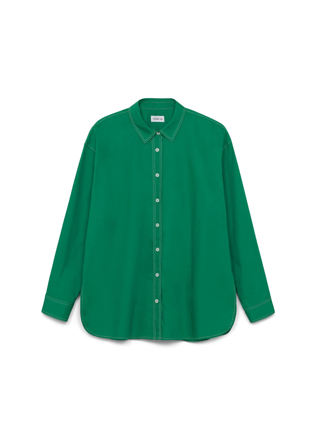 Ricky Relaxed Shirt with Topstitch