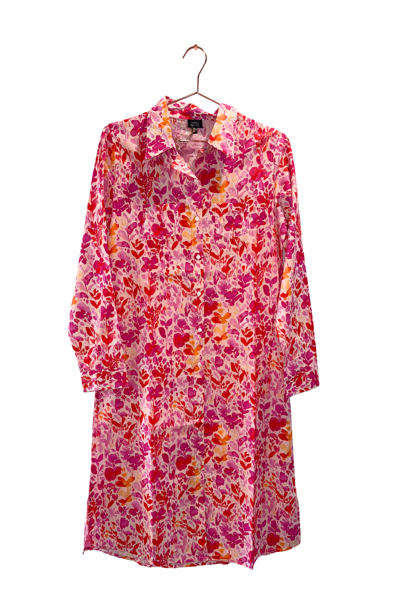 Terre Rouge Long Sleeve Maxi Dress