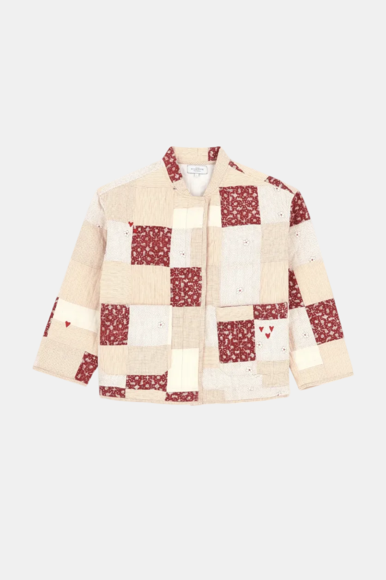 Scarlette-red-patchwork-jacket