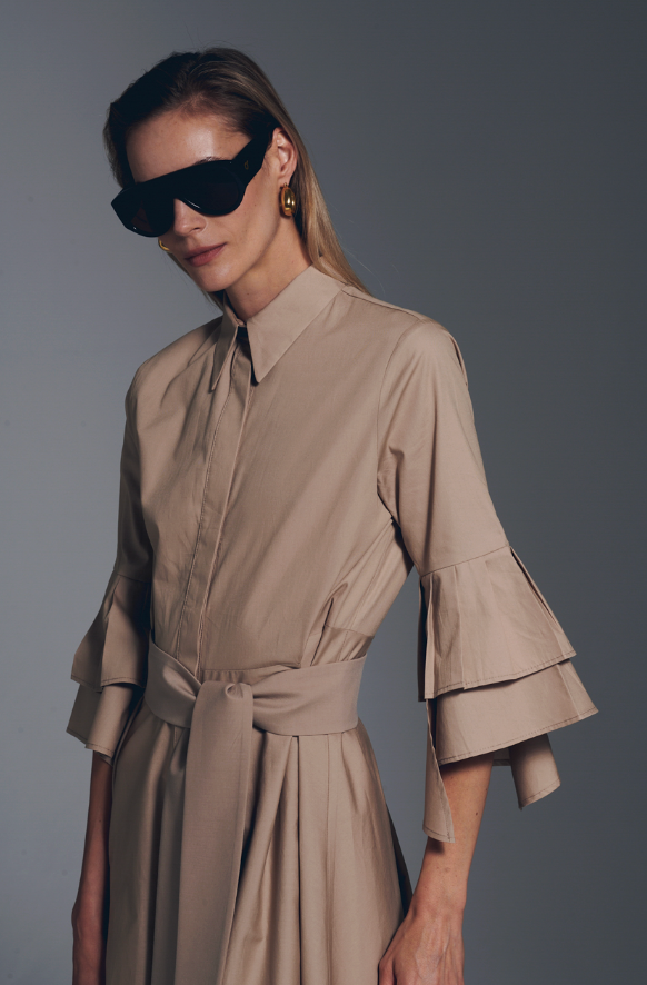 MILVA MI - Cotton Poplin Dress