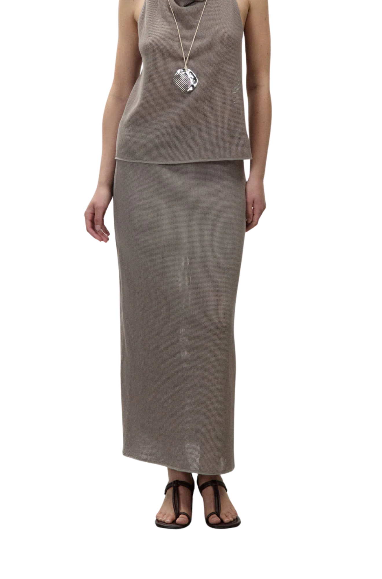 Long Knitted Skirt