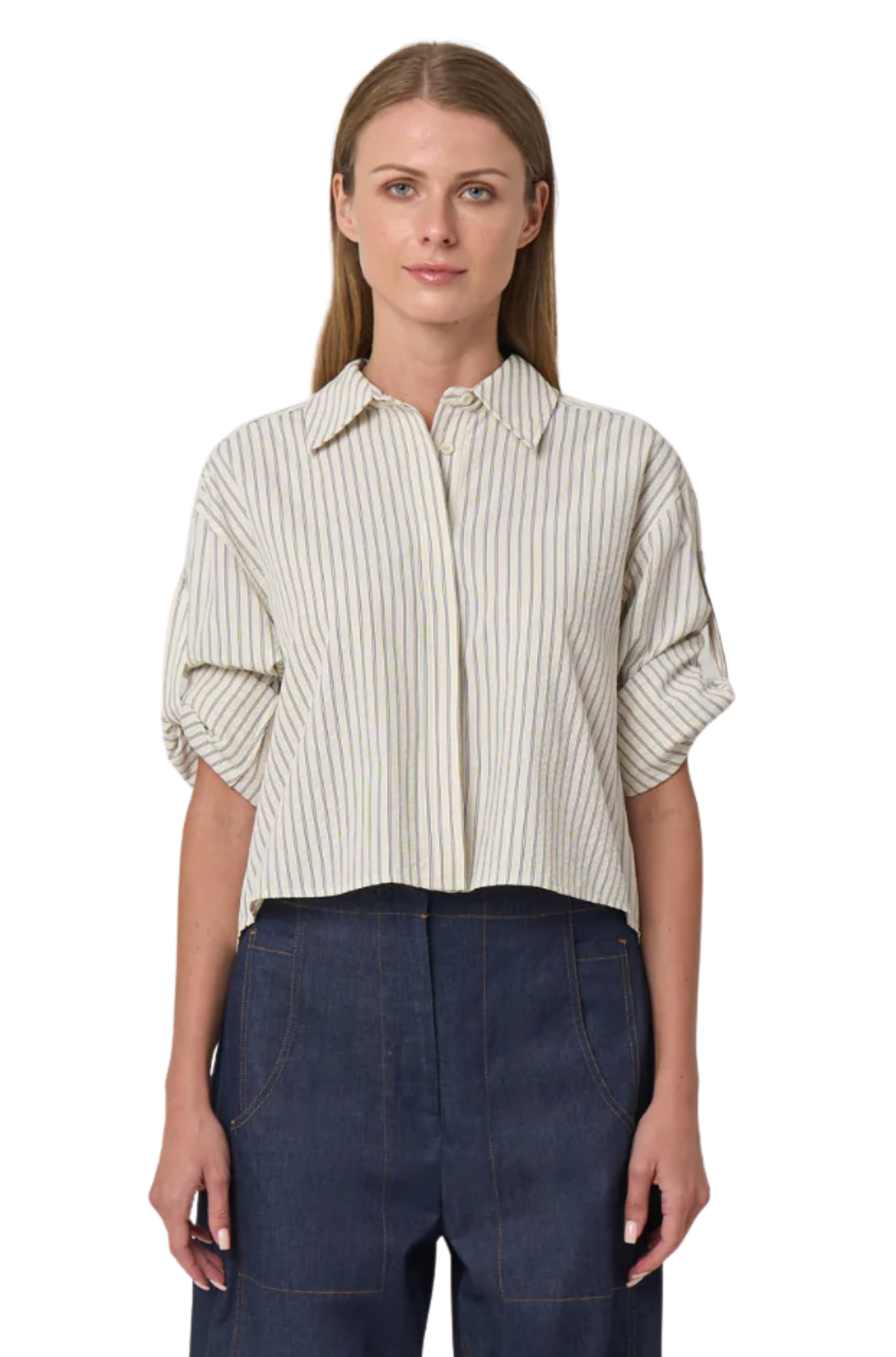 Alex Roll-Tab Sleeve Shirt
