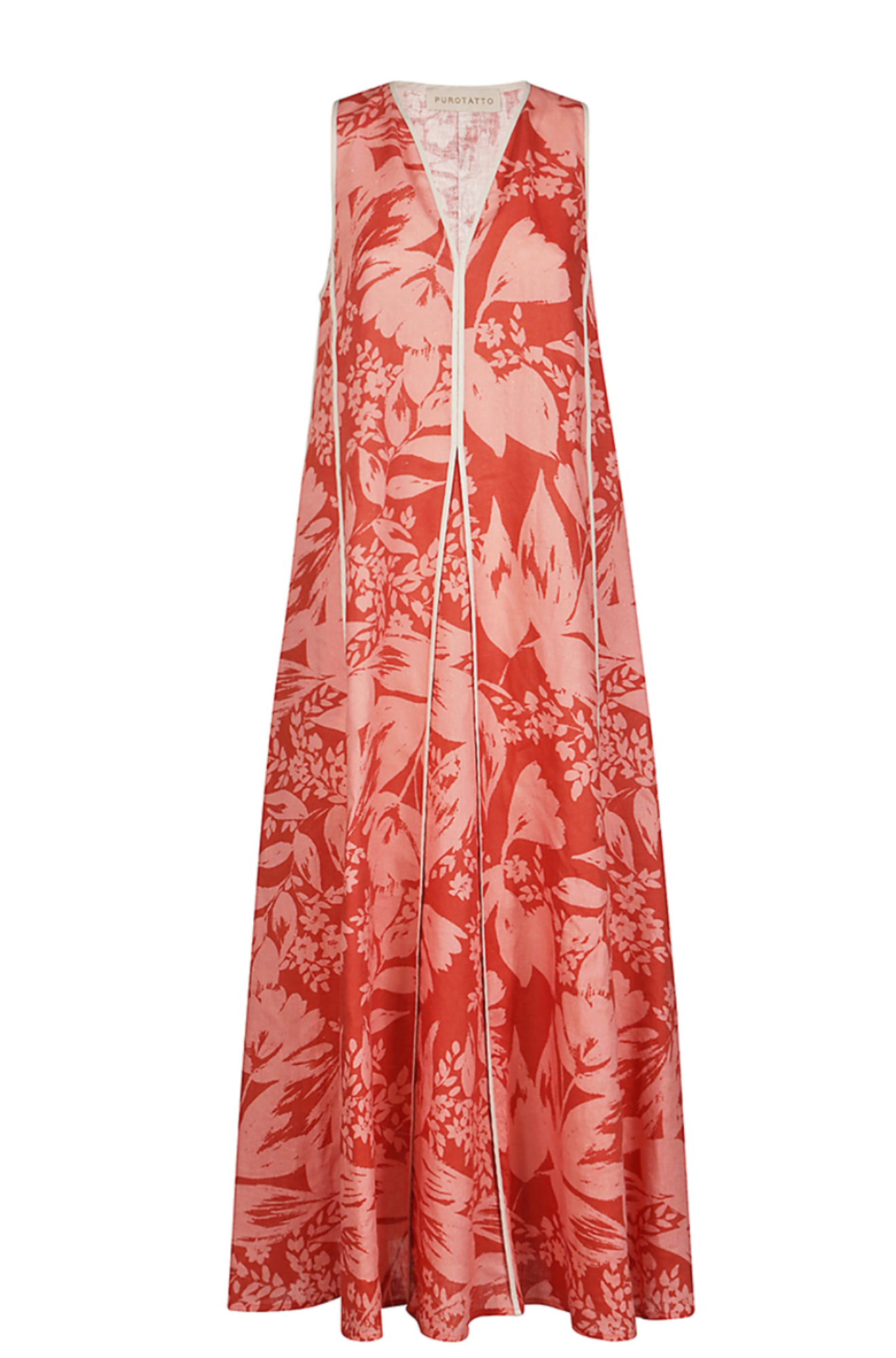 Purotatto Long Pink Dress