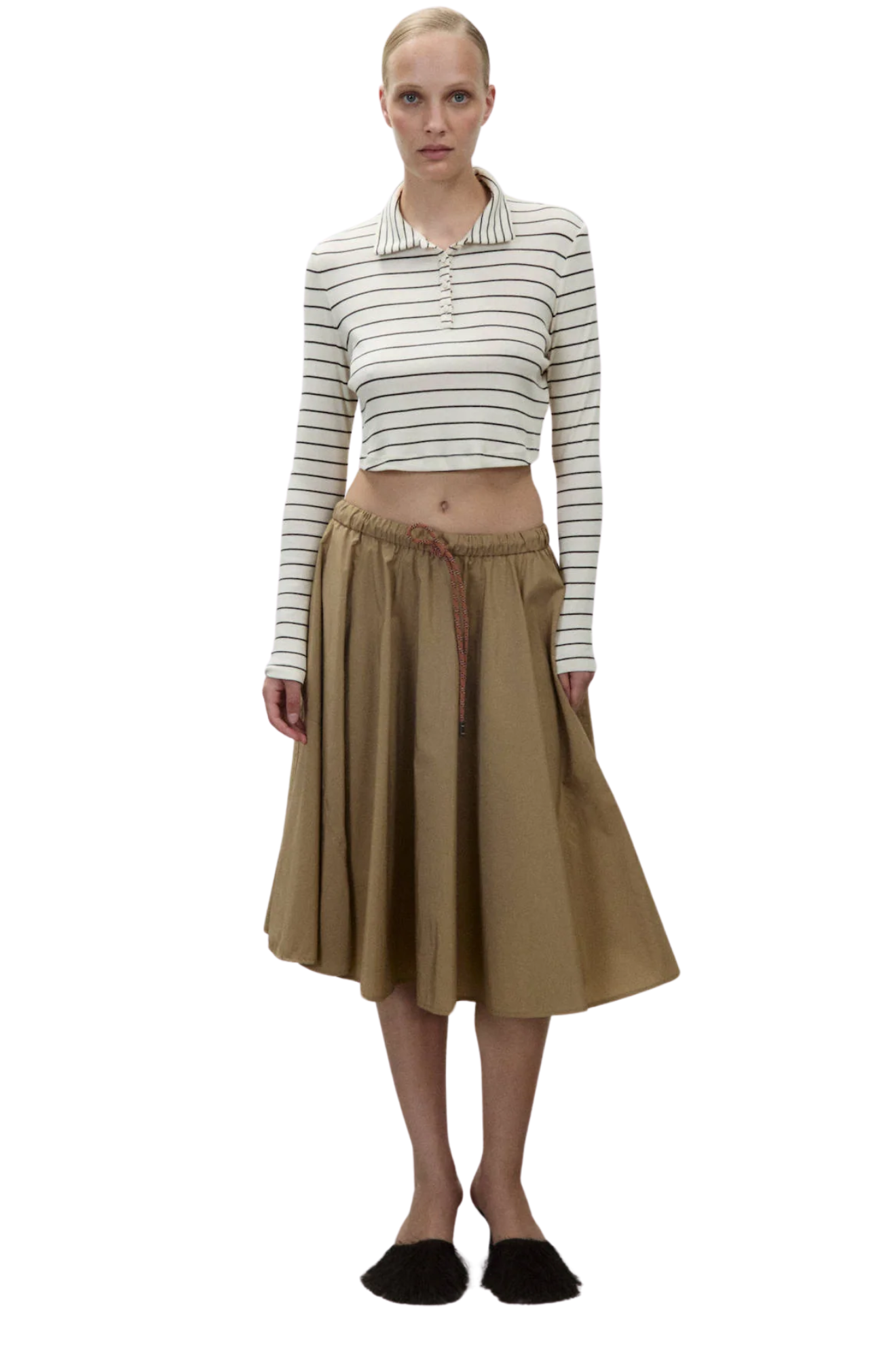Technical Nylon Skirt