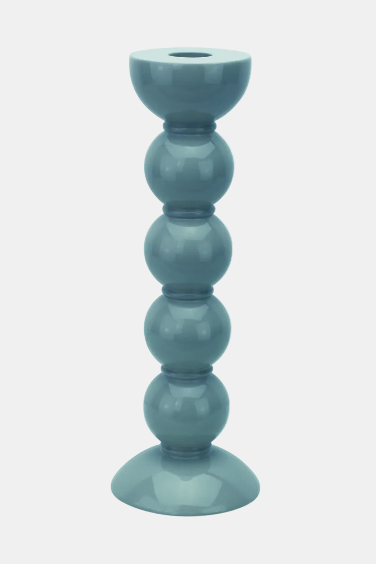 Tall Racing Bobbin Candlestick- 24 cm