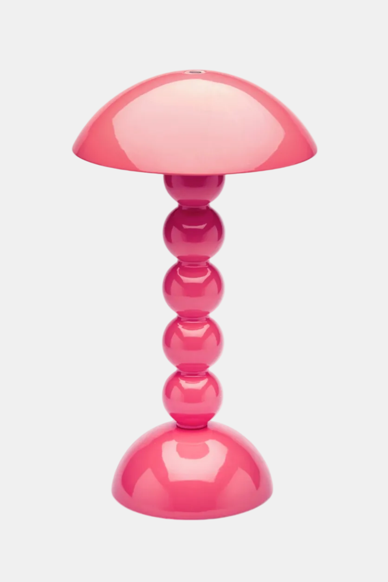 Lacquer Rechargeable Bobbin LED Lamp