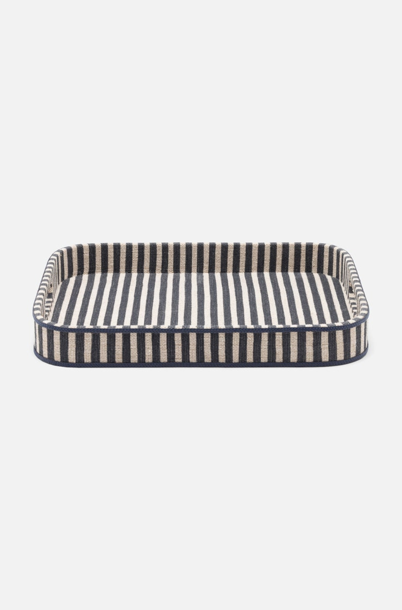 Martello Navy/Natural Rectangular Tray