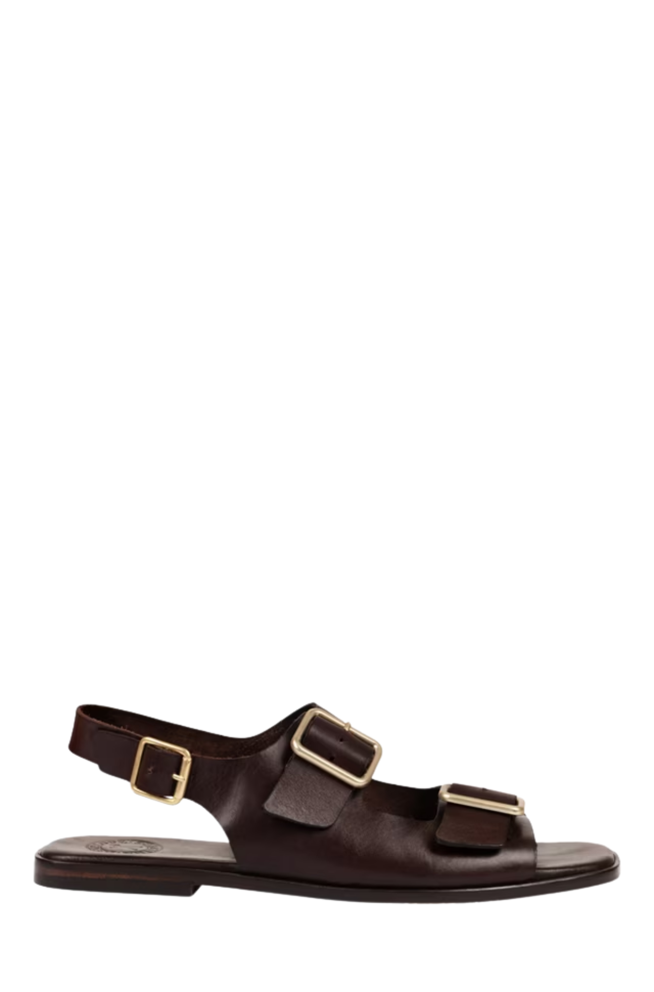 Portobello Leather Strappy Footbed Sandals