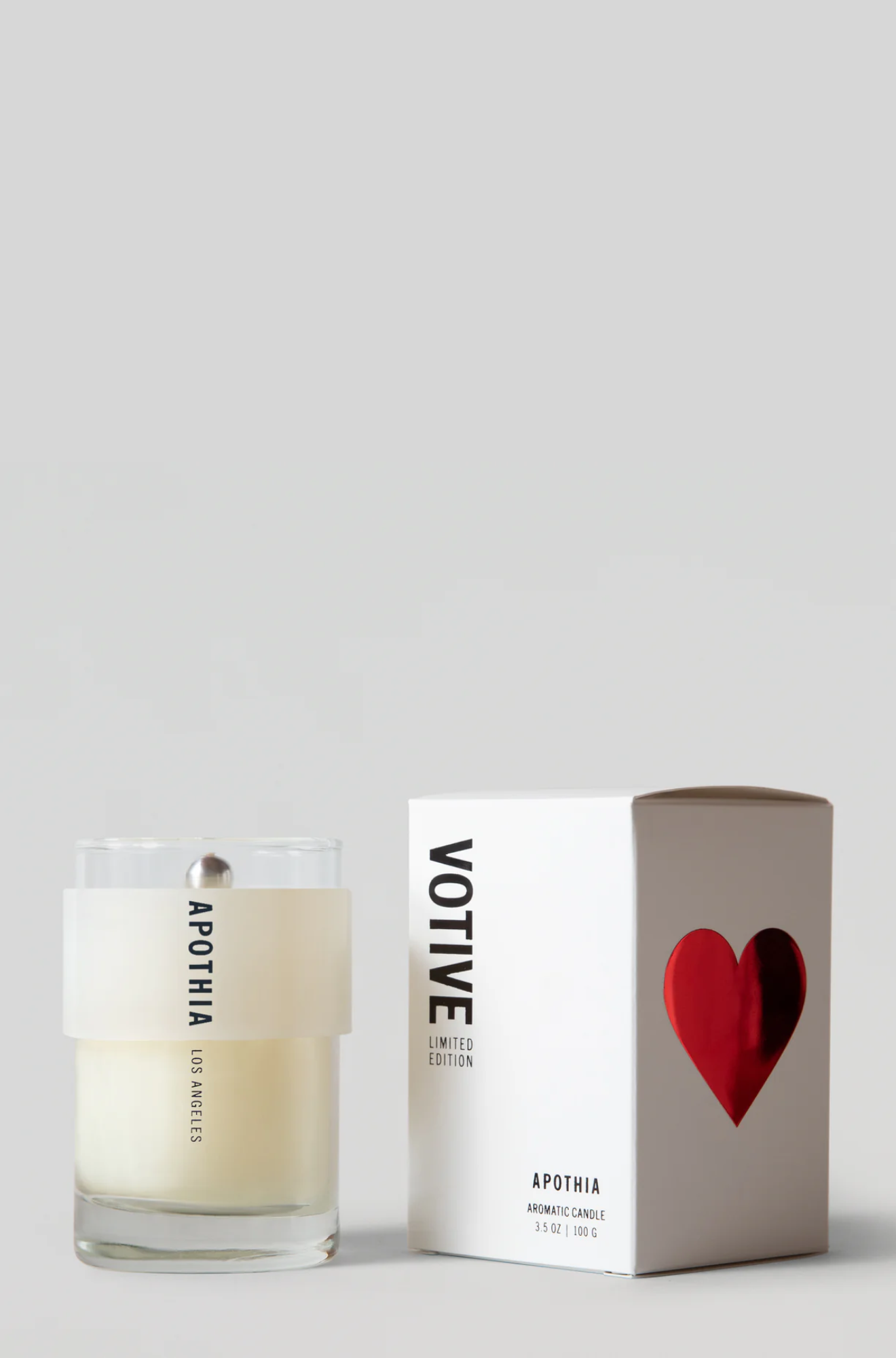HEART Votive Candle
