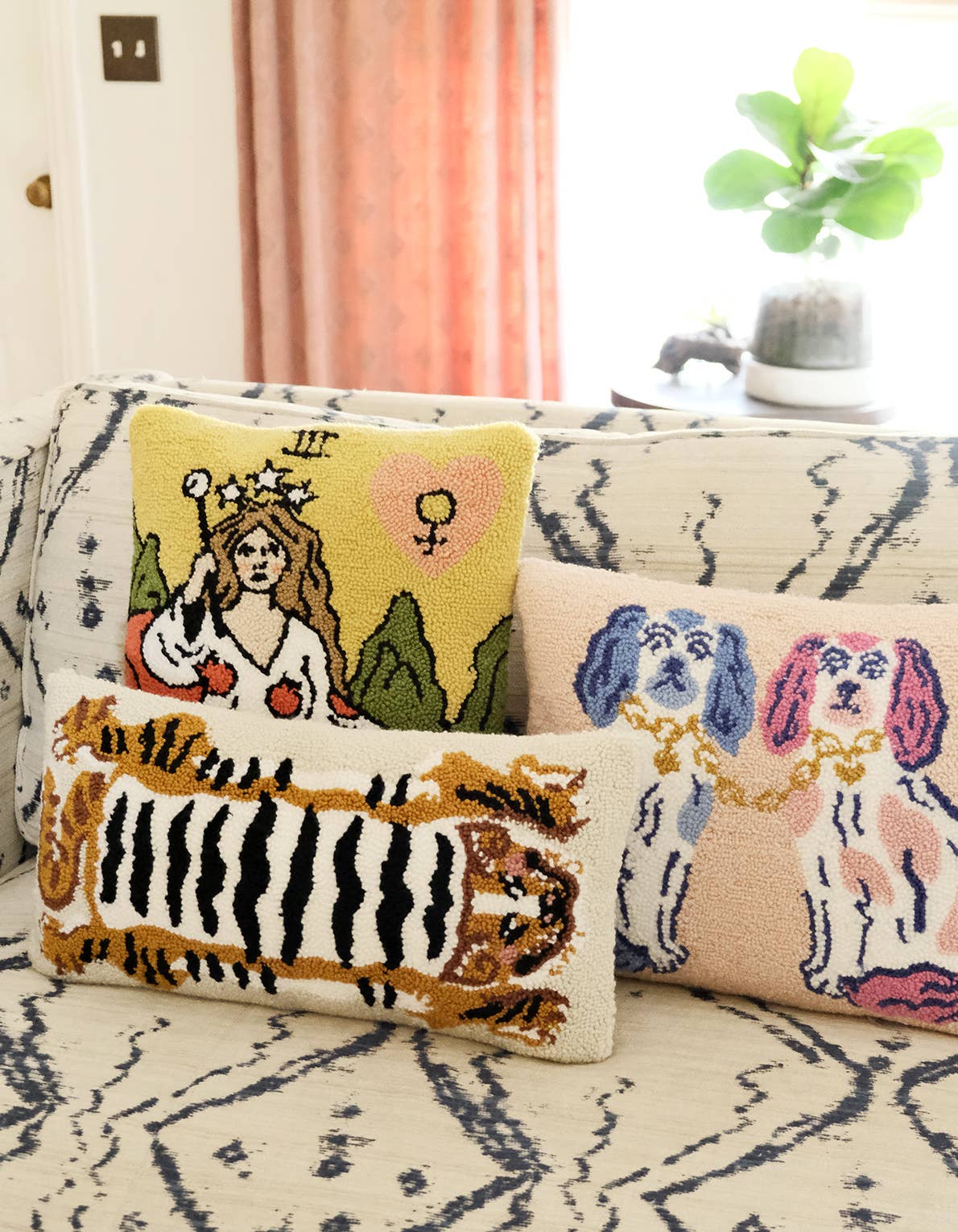 Throw Pillow | Tibetan Tiger