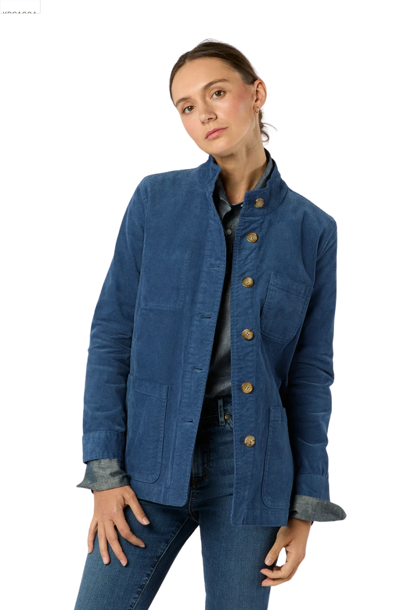 ann-mashburn-Chore-Jacket-Dutch-Blue-Stretch-Cord