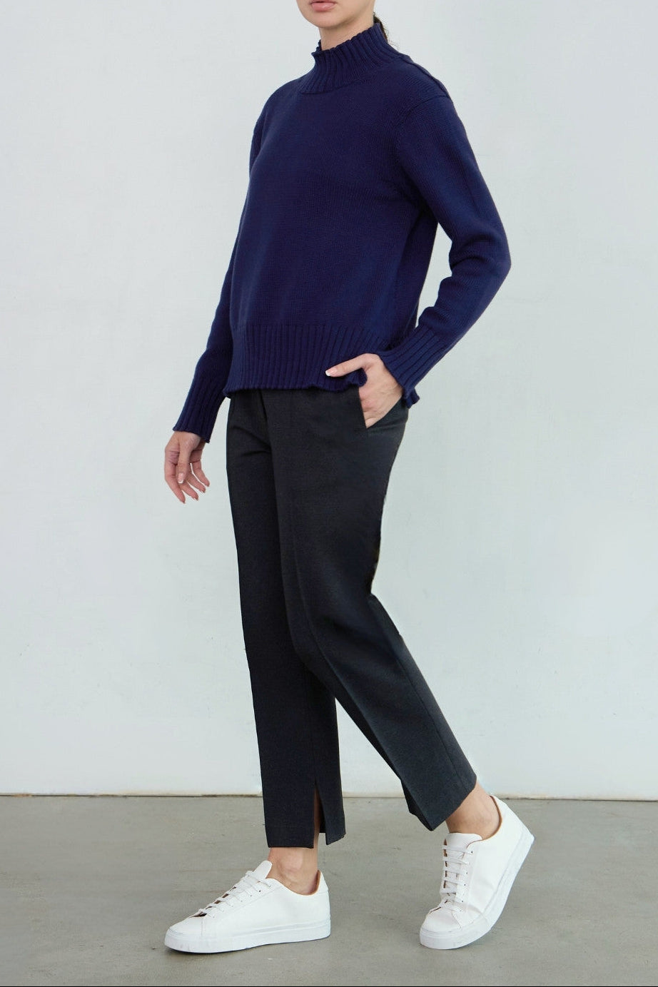Sandy Tapered Pant in Ponte