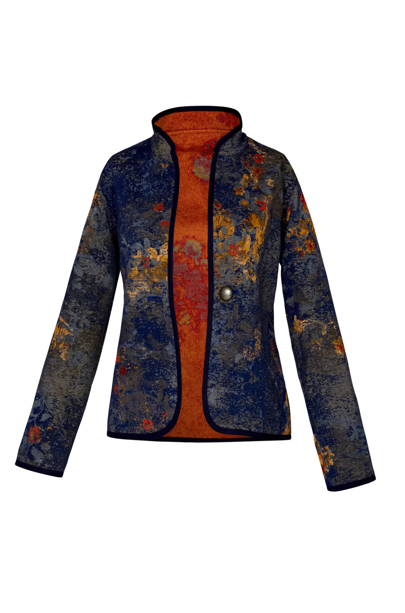 trimdin-Artisan-Classic-Jardin-De-Giverny-orange-reversible