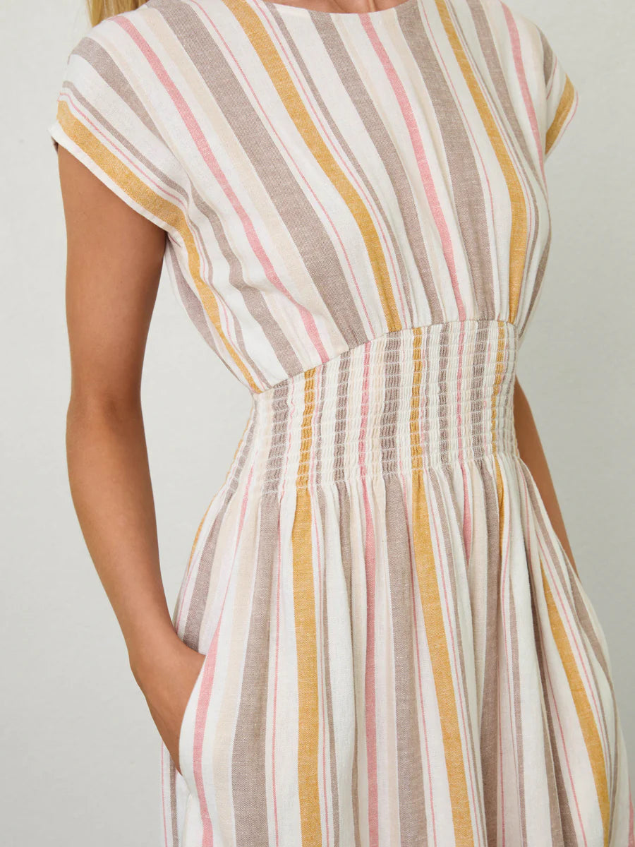 VALENCIA STRIPE DRESS
