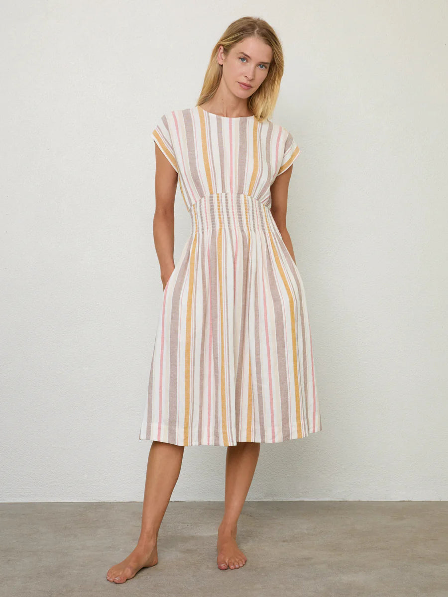 VALENCIA STRIPE DRESS