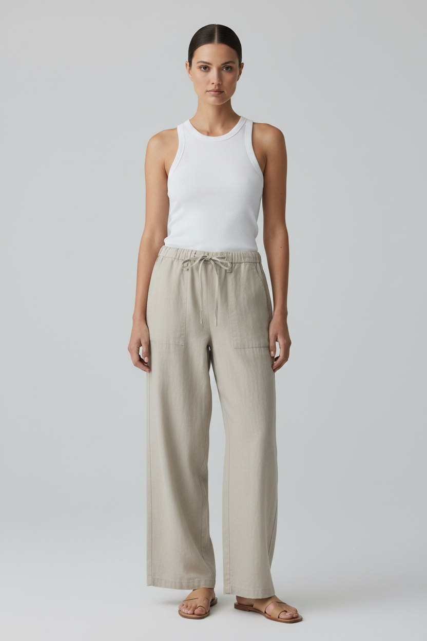 G1 Linen & Cotton Vacation Pants