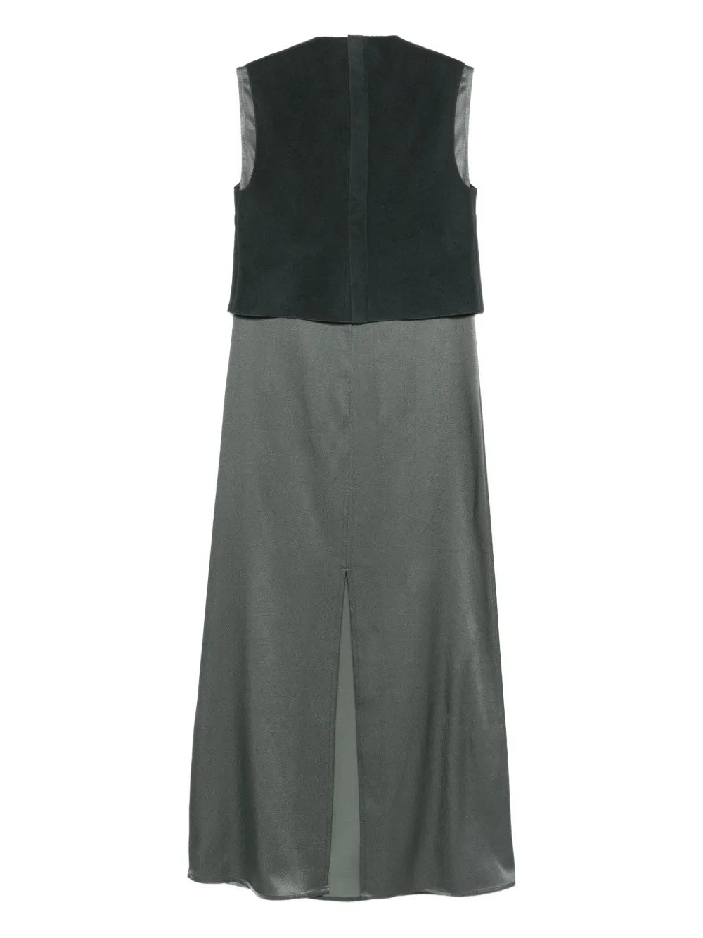 Completo Satin Abito & Top