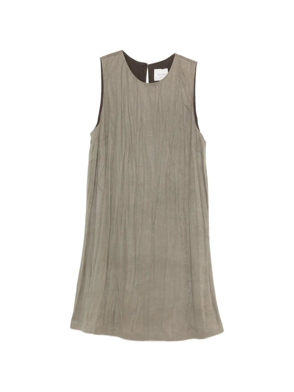 Wrinkled Grey Dress