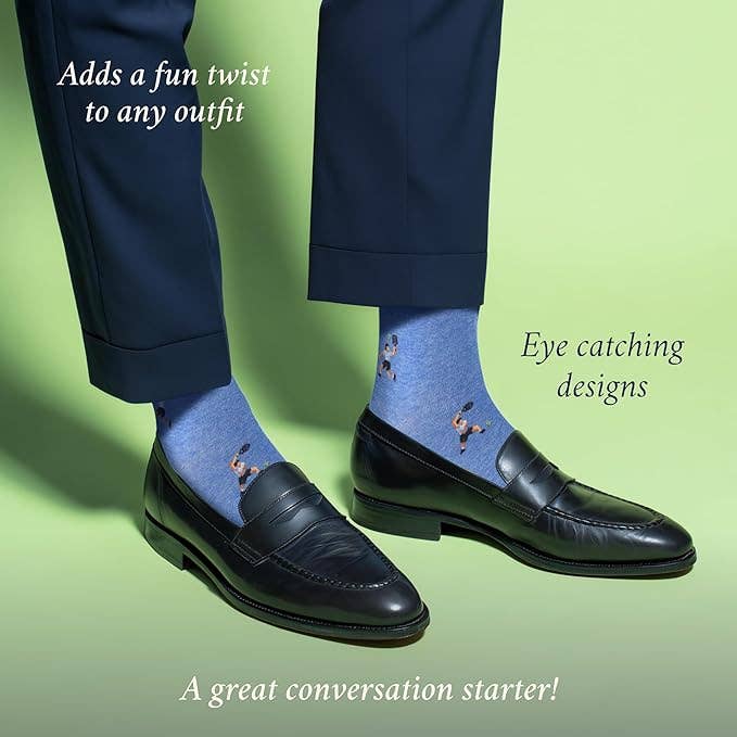 The Padel Plonker | Novelty Socks for Padel Players