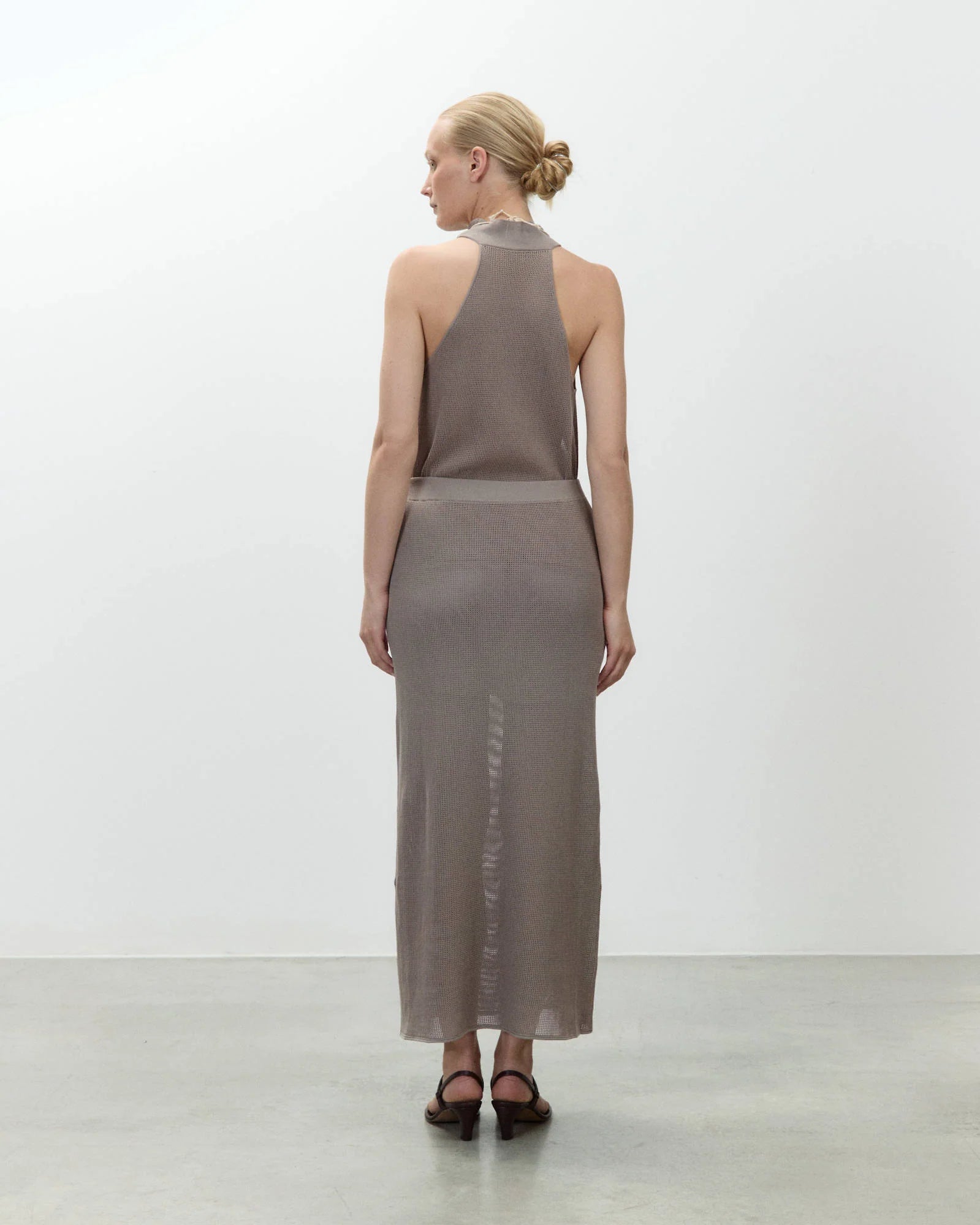 Long Knitted Skirt