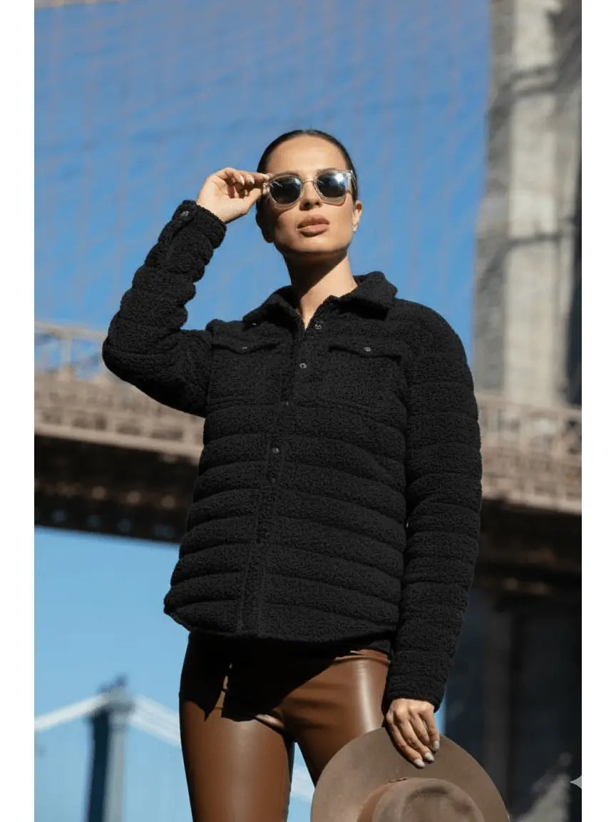 The Harrow Bouclé | Down Shirt |