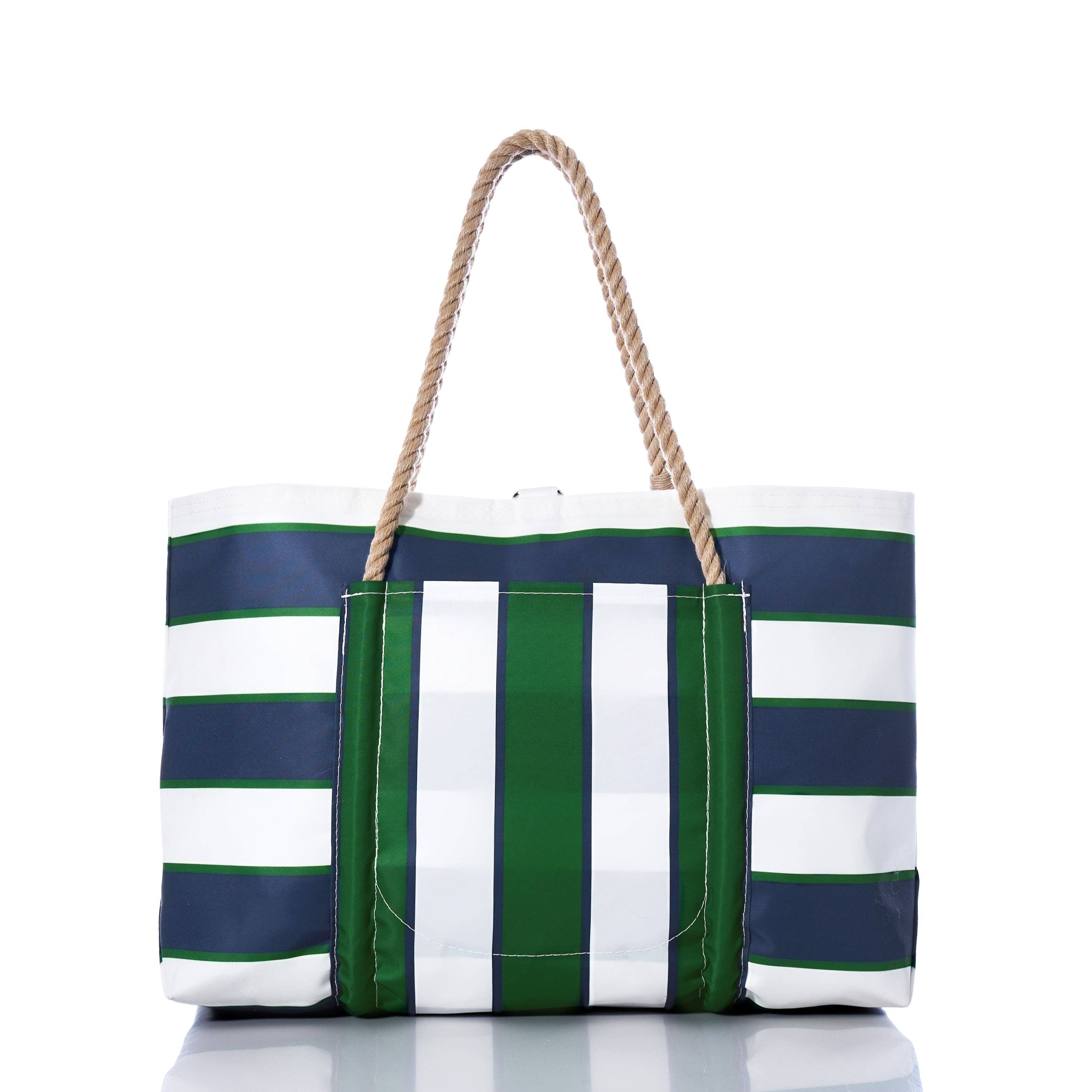 Preppy Stripe Pier Tote