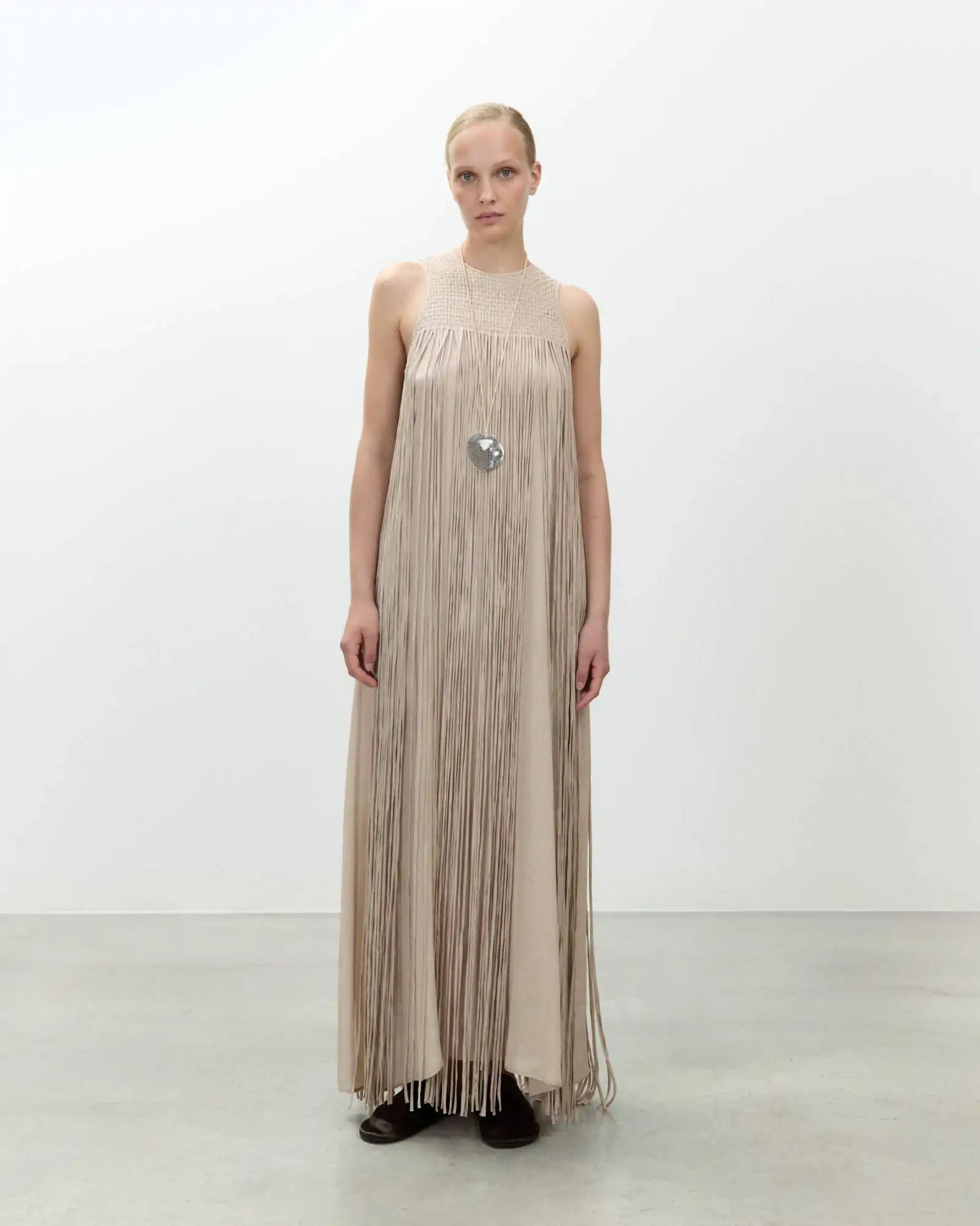 Long Fringe Dress