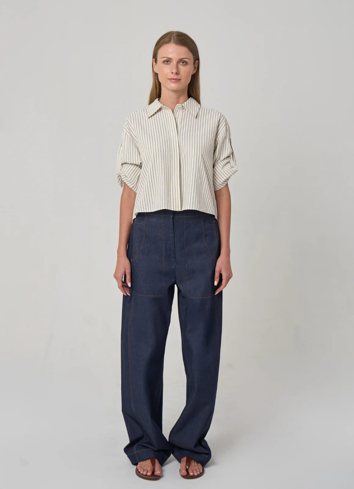 Alex Roll-Tab Sleeve Shirt