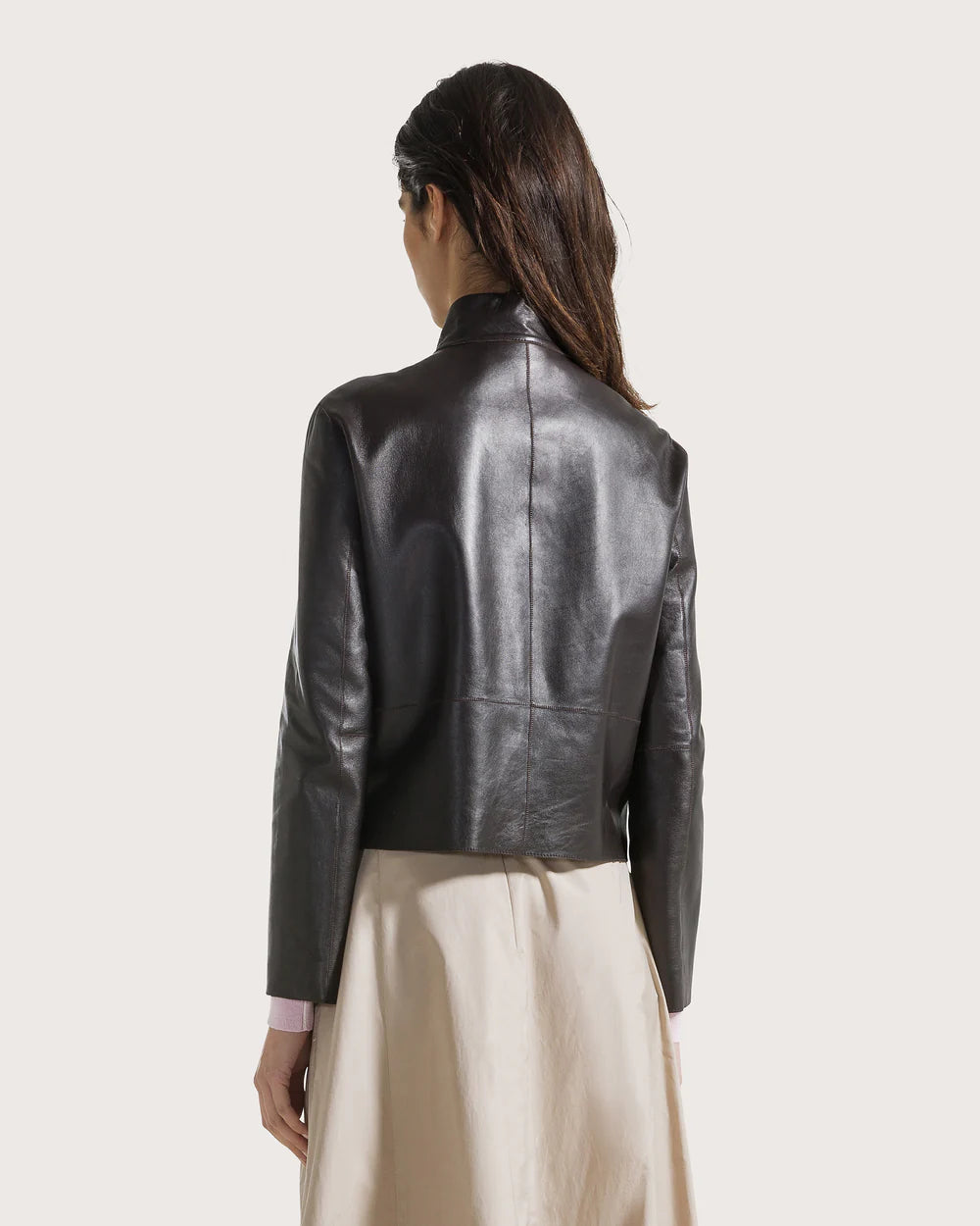 Short Leather Jacket