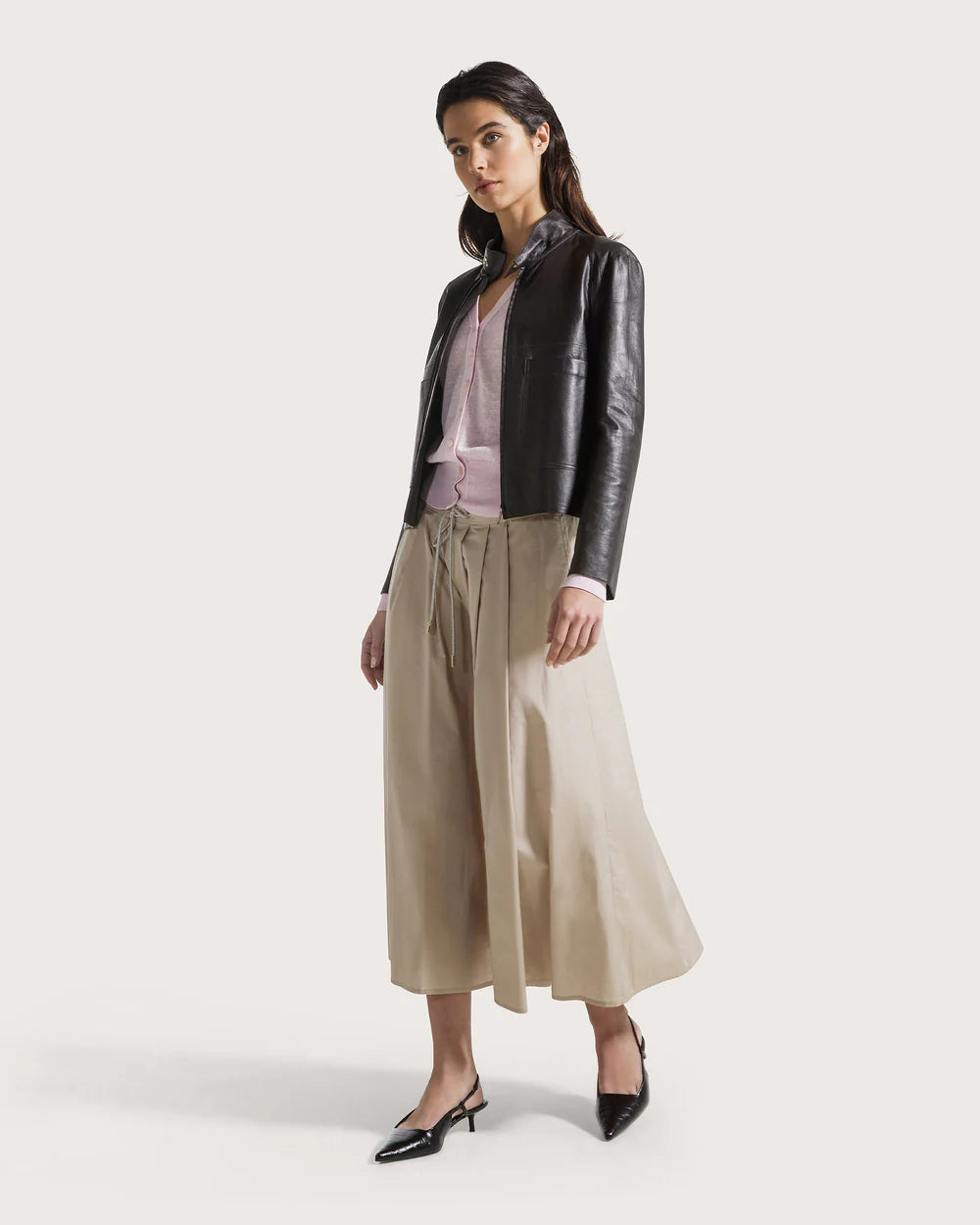 Short Leather Jacket