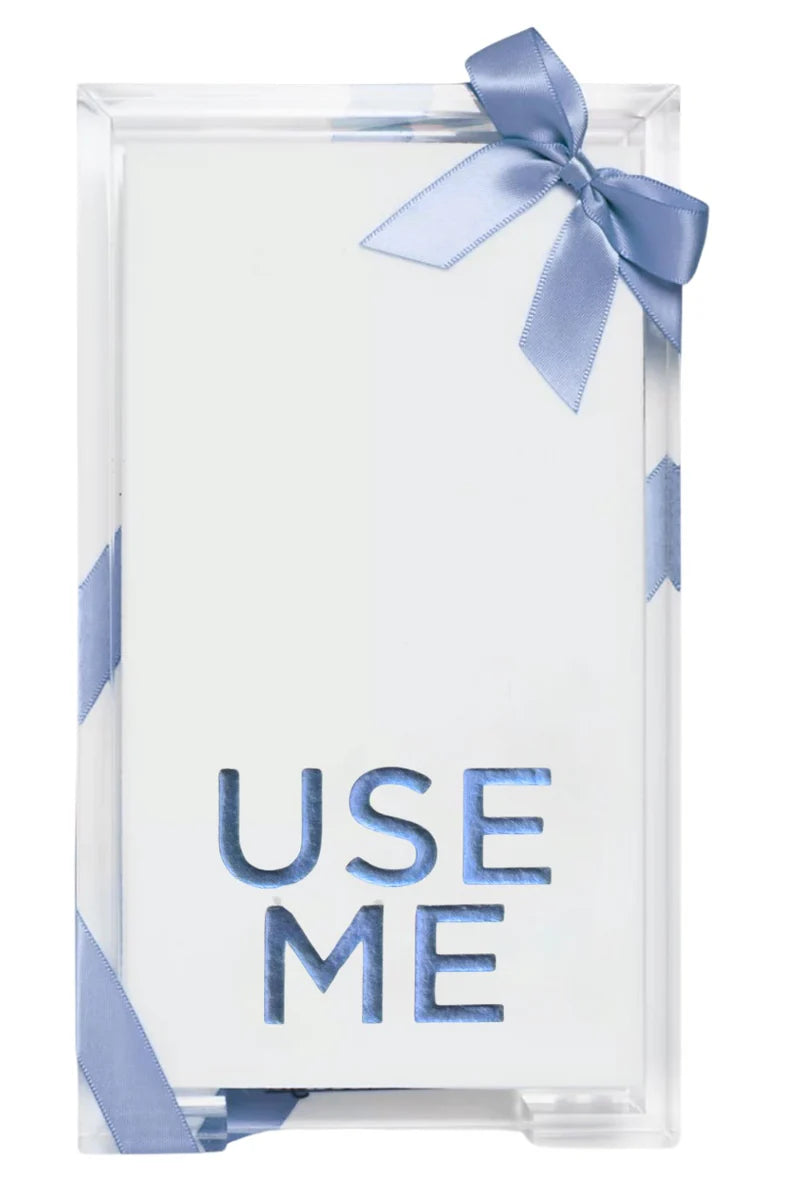 Lined Design Acrylic Hostess Set