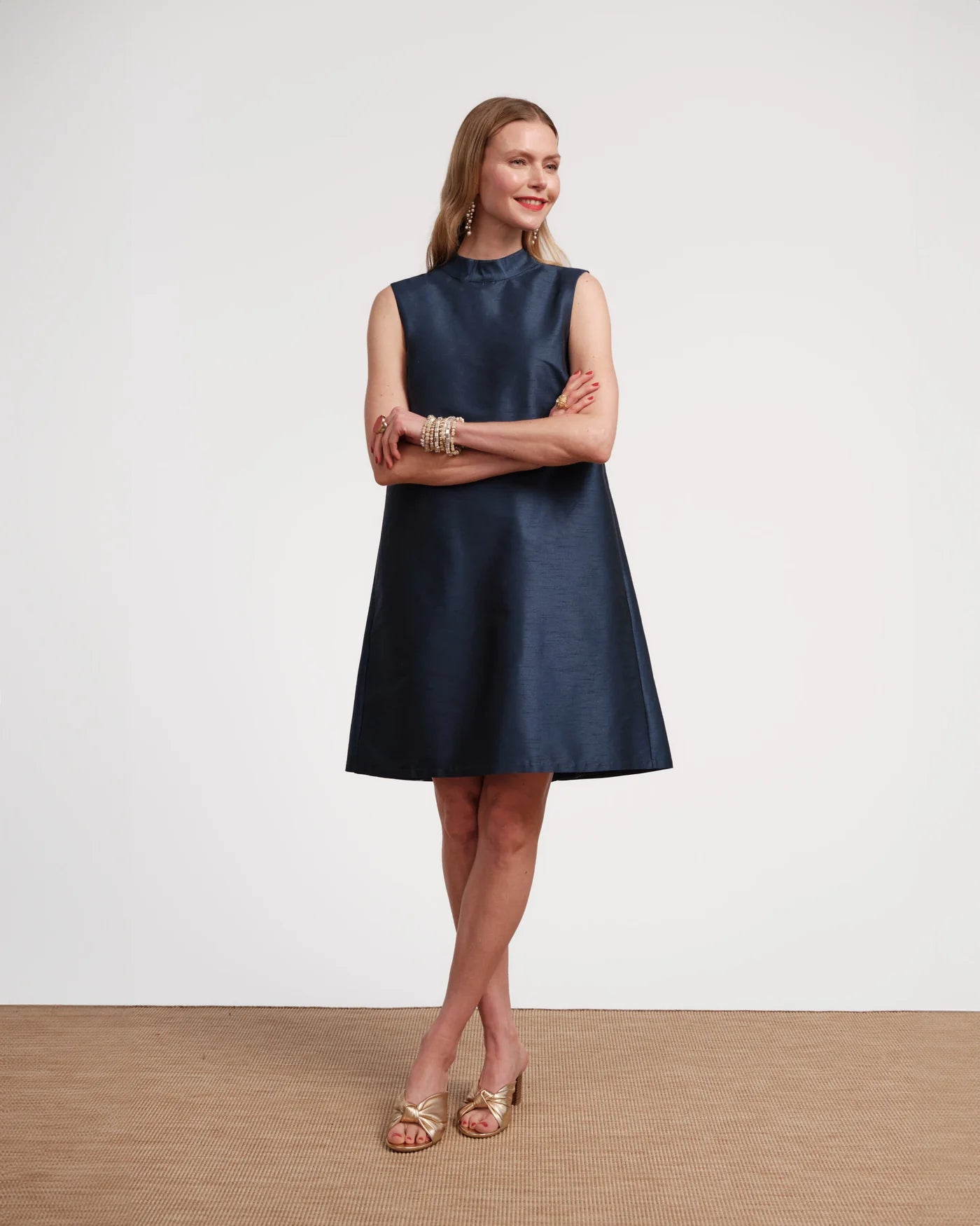 Sleeveless Diplomat Mini Dress