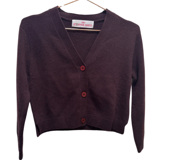 Copper Shed Cashmere Cardigan